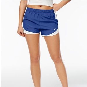 blue nike shorts!